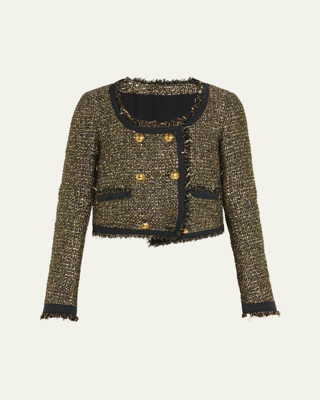 Anisa Sparkly Tweed Jacket